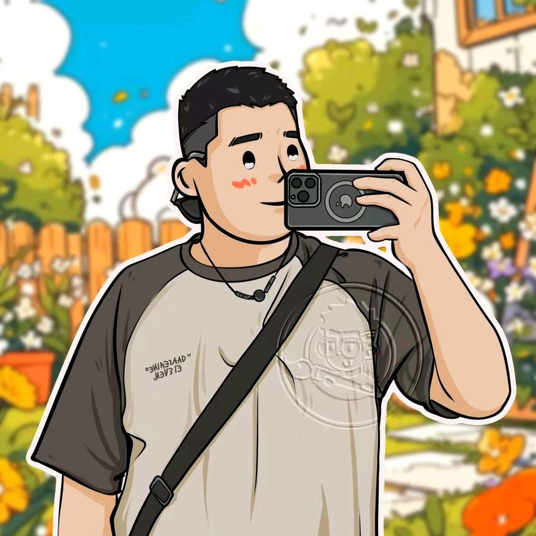 开铲车的小伙儿