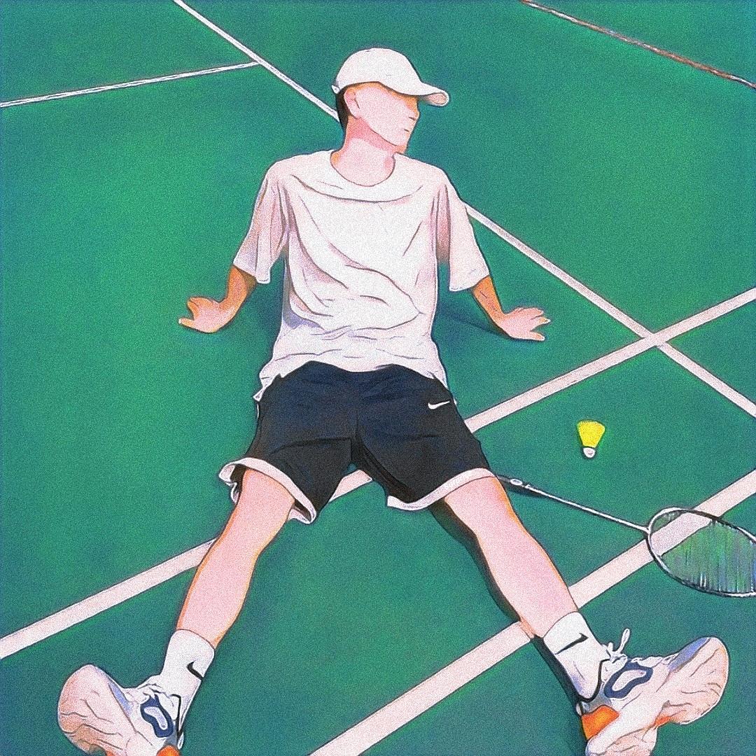 小徐不会杀球🏸