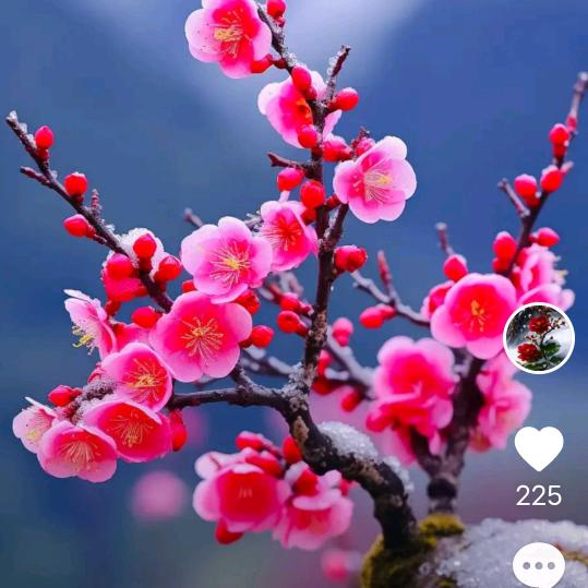 梅花香自苦寒来！