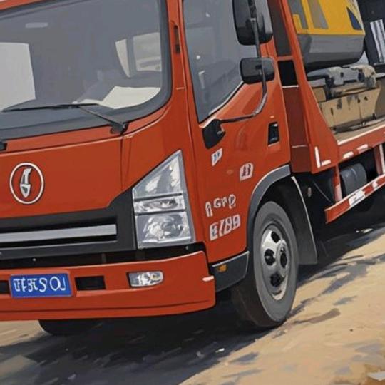 出租挖机！国六板车4.2出租