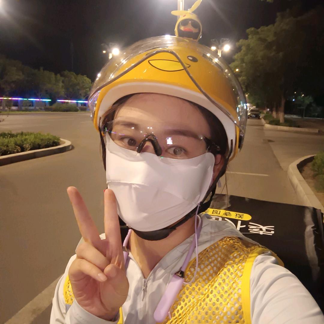 金昌小黄鸭外卖小姐姐