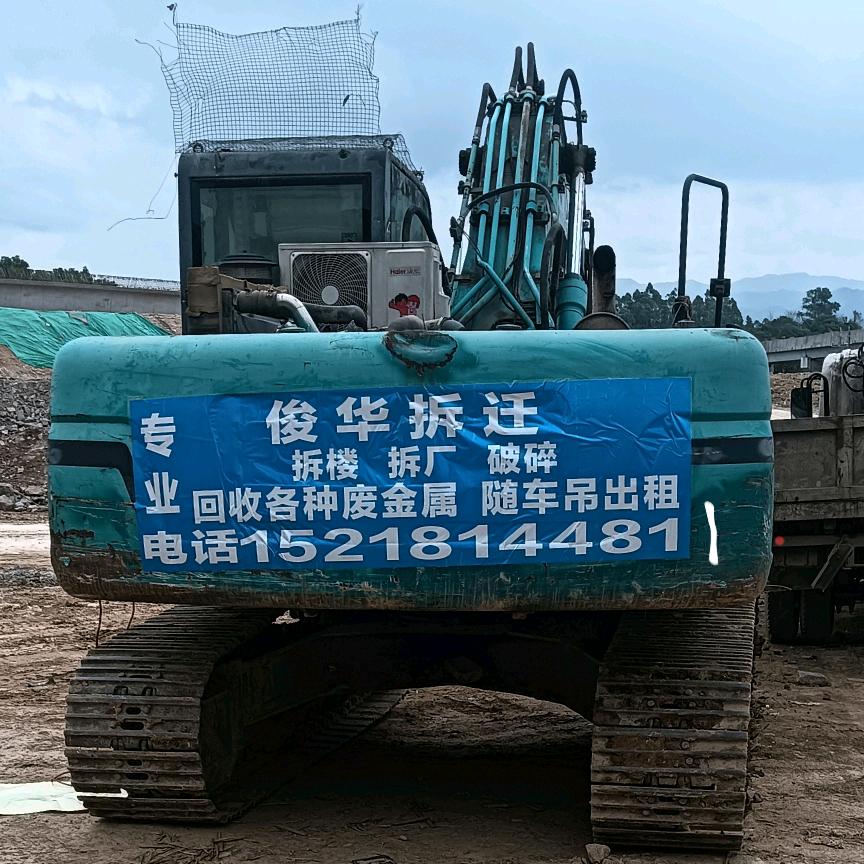广东俊华金属回收 随车吊炮机出租