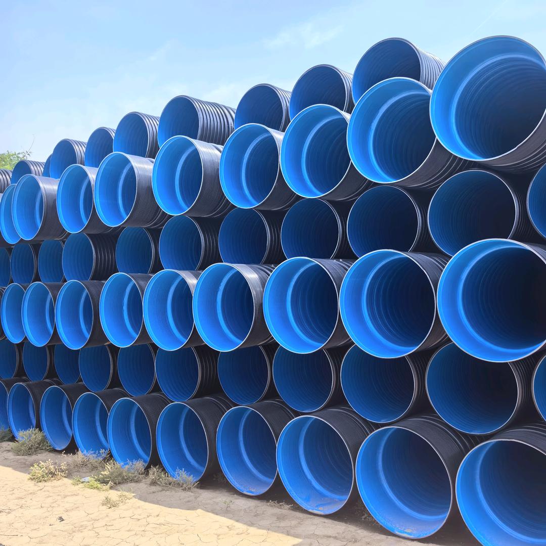 甘肃腾达汇泰双壁波纹管PE管厂家