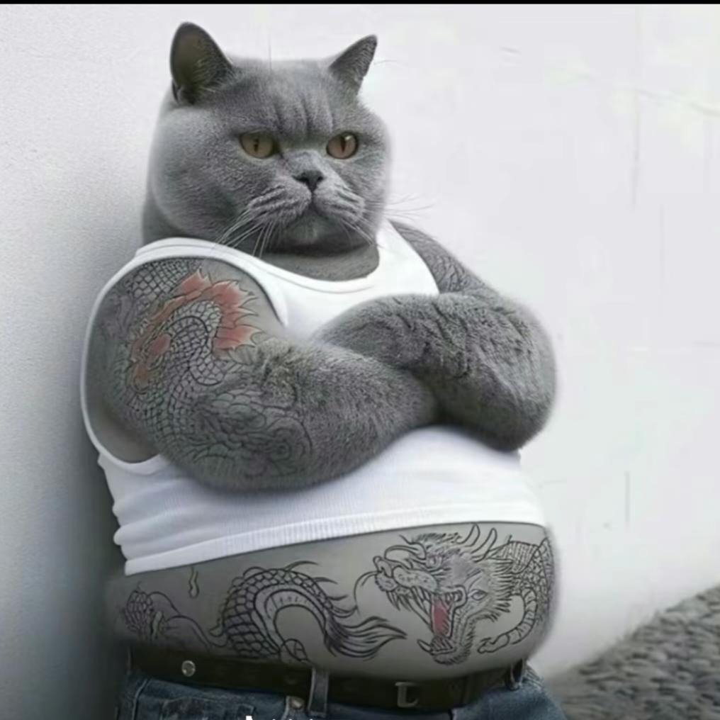 钓条大鱼给它纹身