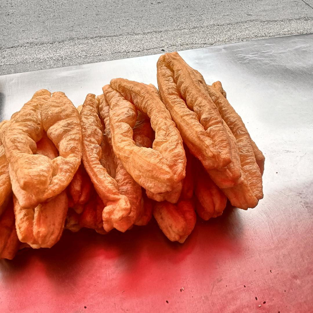 韩记老式油条，馓子