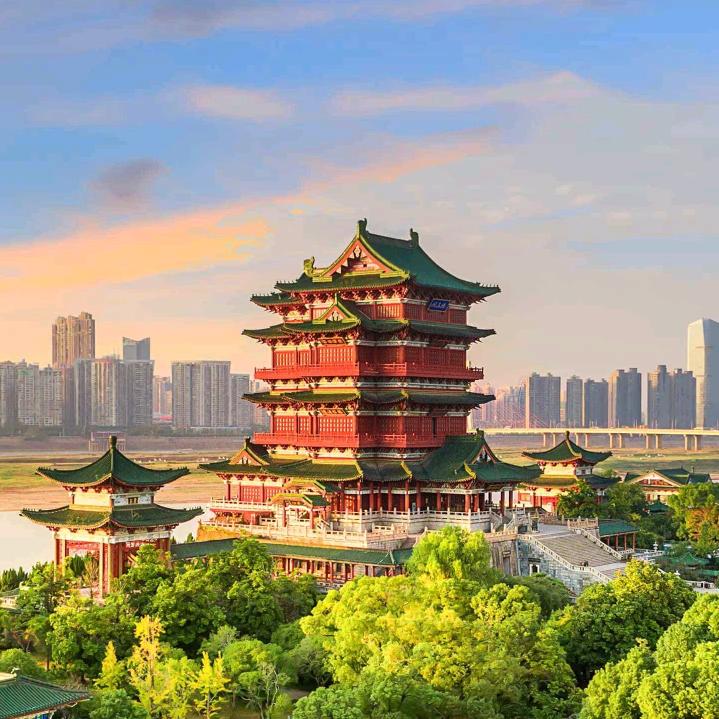 晚风渡行舟