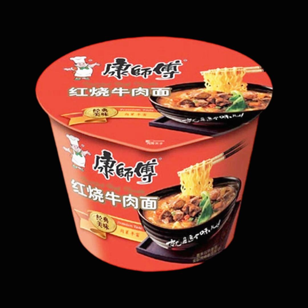 康师傅红烧牛肉面