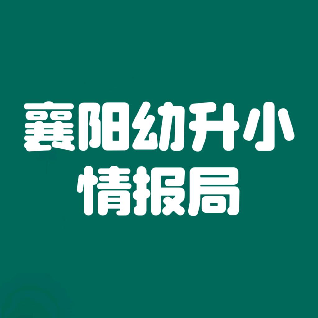 襄阳幼升小情报局