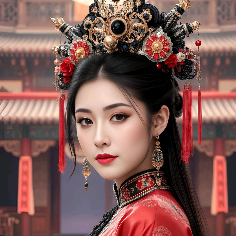 农村女娃