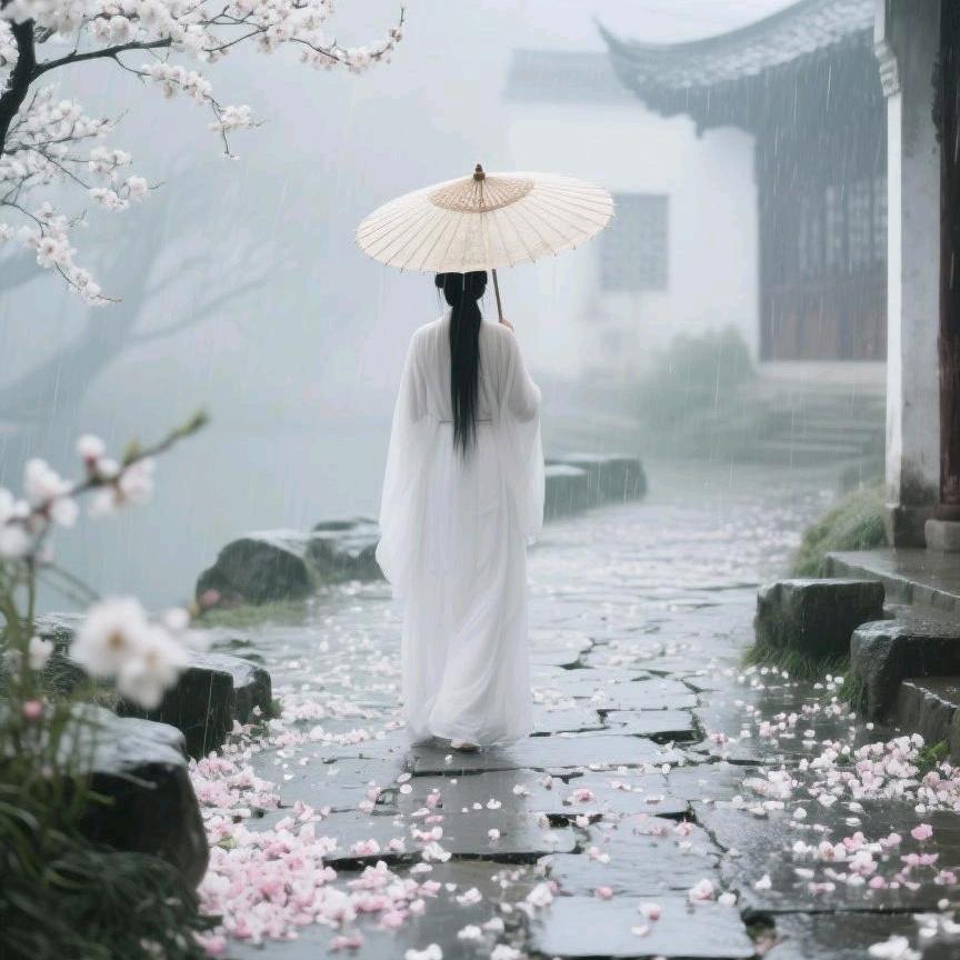 杏花微雨
