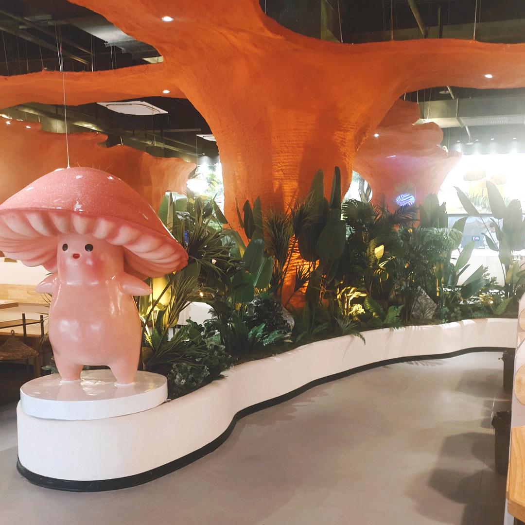 菌宝宝创意菌汤锅