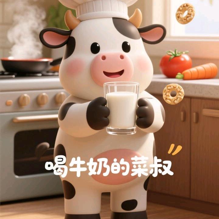 喝牛奶的菜叔