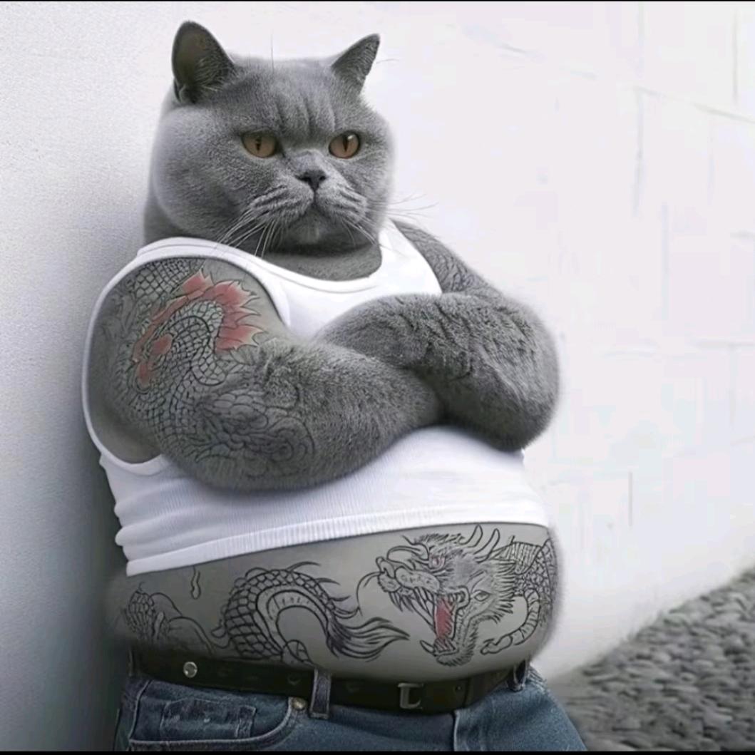 流浪的橘猫