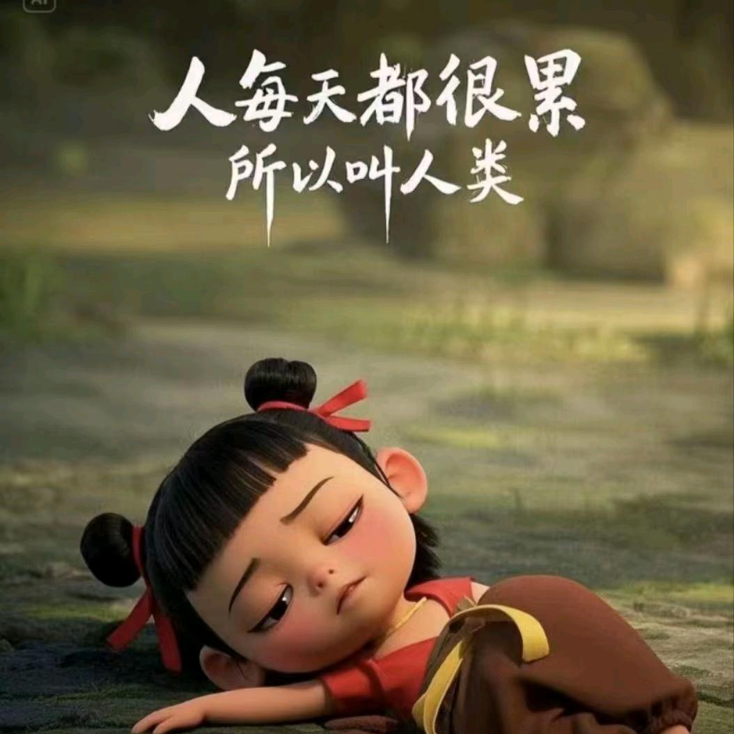 有理想去拼搏。