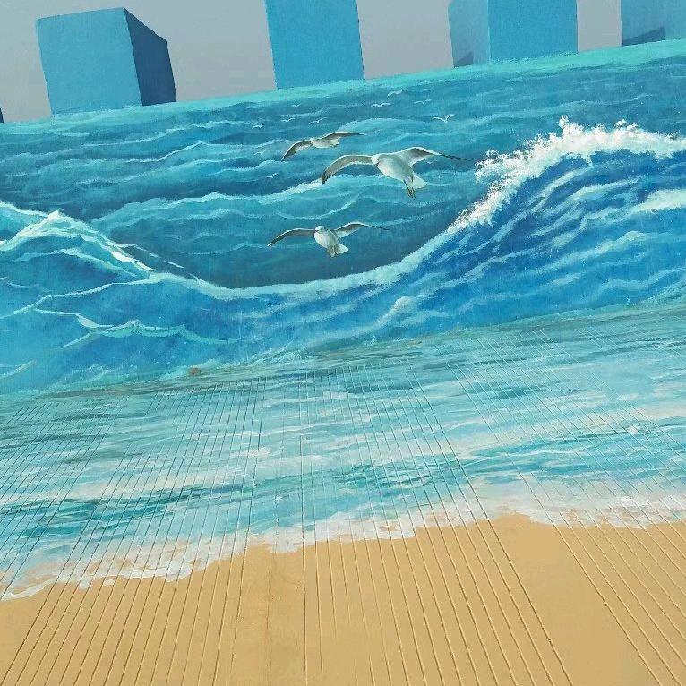 雨中漫步