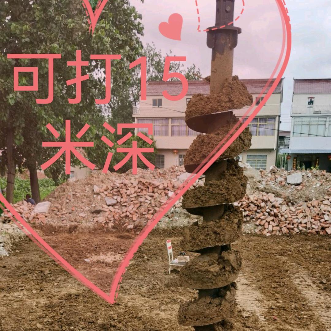 泗县挖机打水井 打桩直径0.2至1.2米