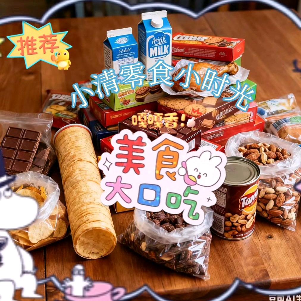 小清小时光平价好吃零食（3:10开播）