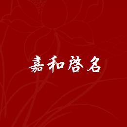 嘉和启名