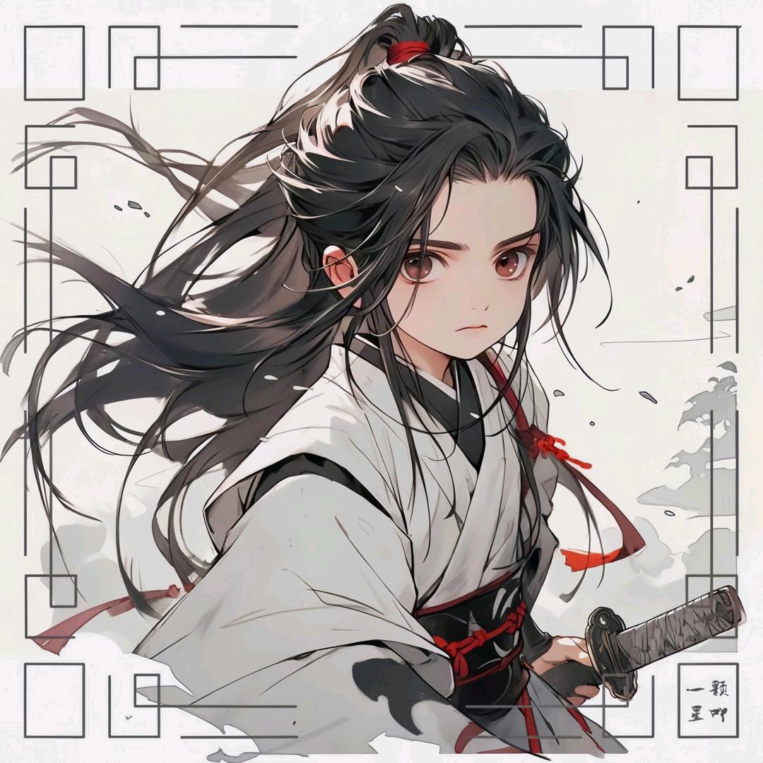 翎羽头像