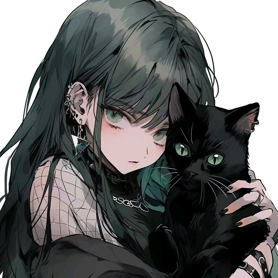 少女的猫
