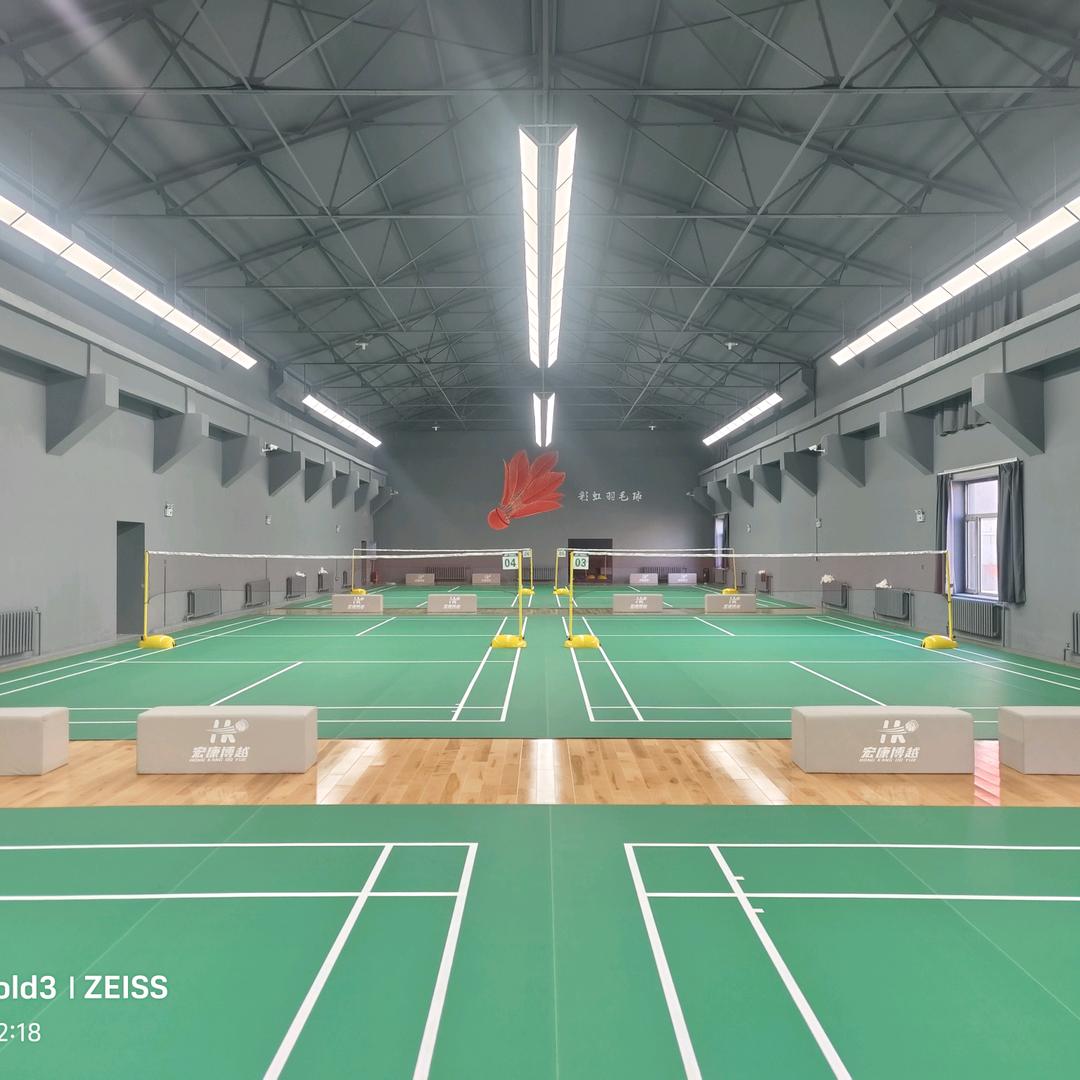 鹤岗市锐航彩虹羽毛球馆官方号