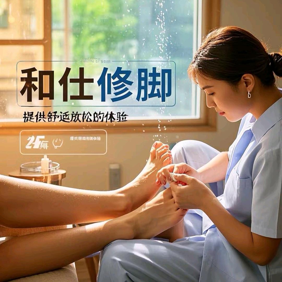 赞皇修脚技艺精湛的刘姐