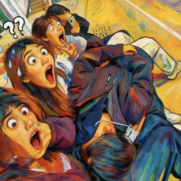 笔触摆烂但画管够