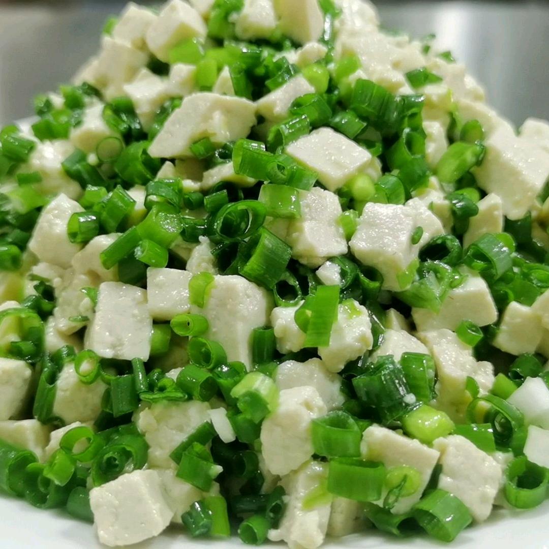 小葱拌豆腐