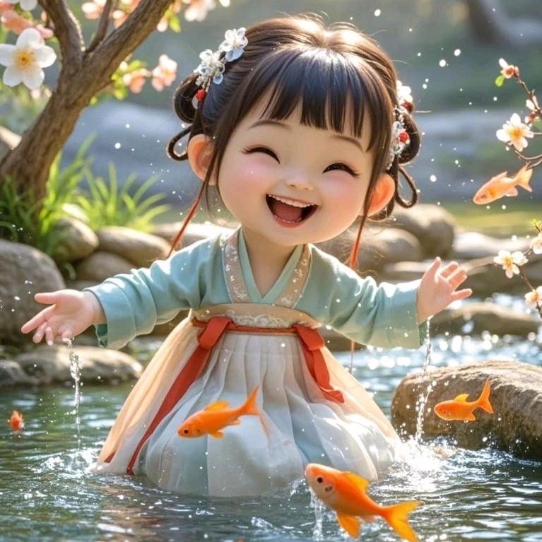 梨涡浅笑