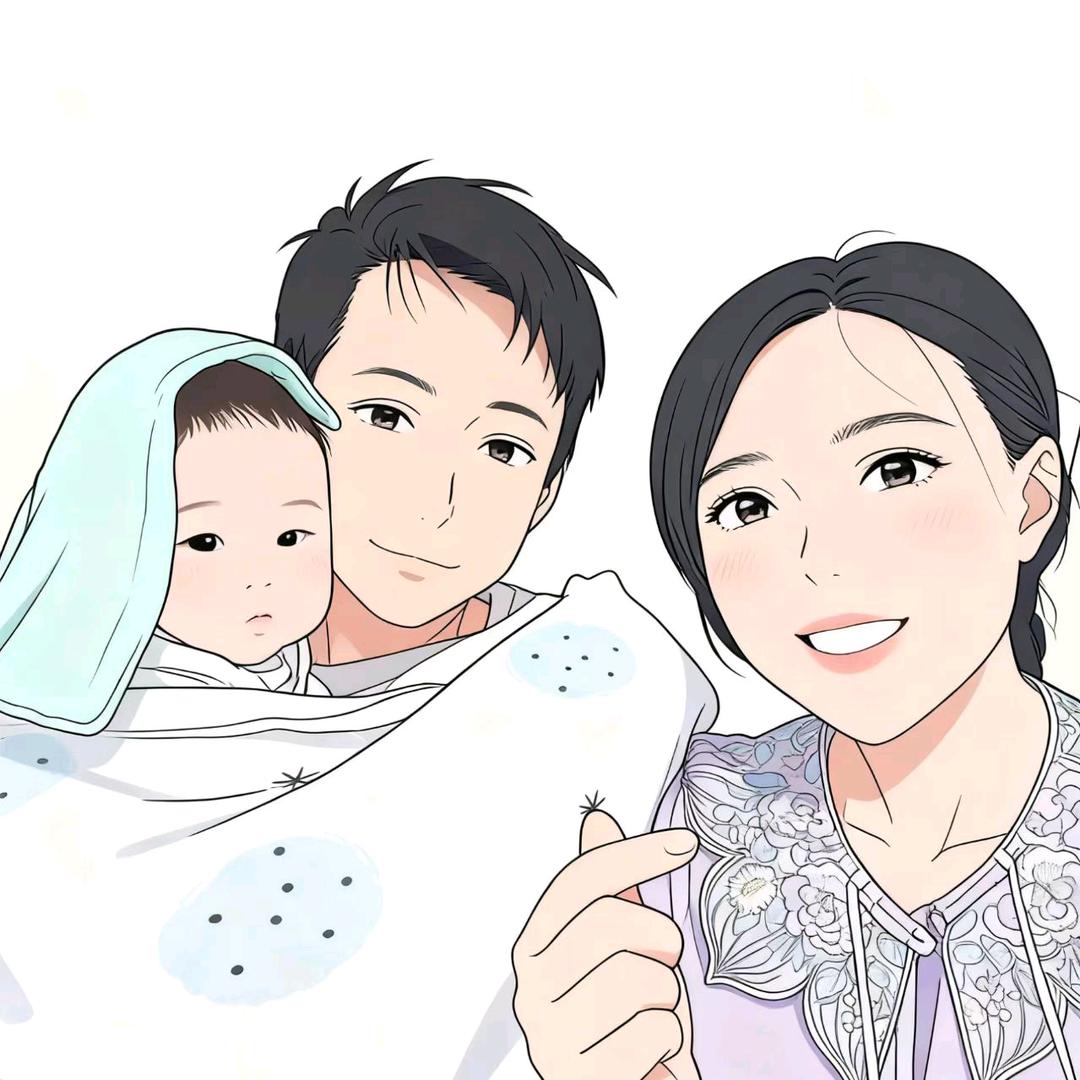 大萌叔与小萌孩