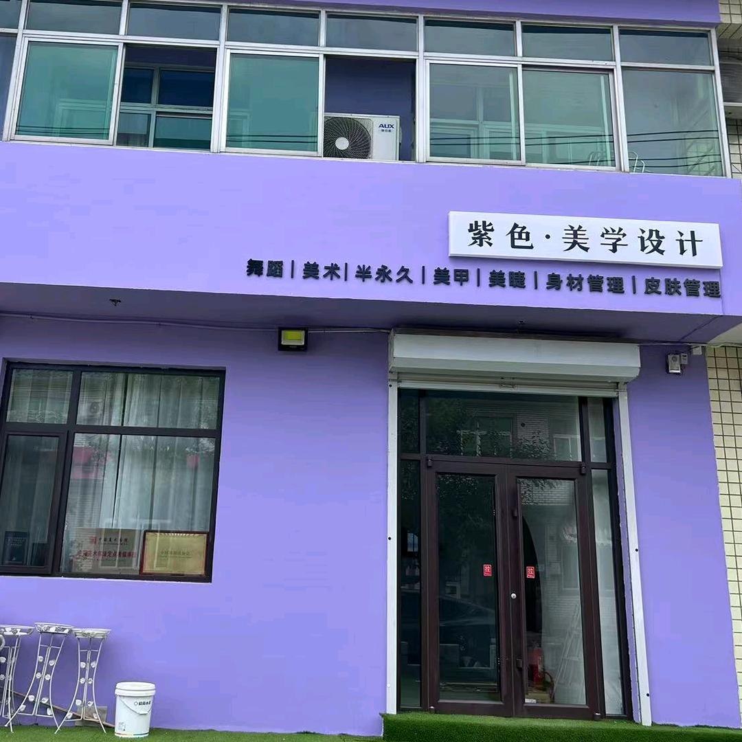 紫色美学设计