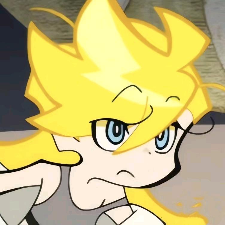 感情专一黄发小人儿