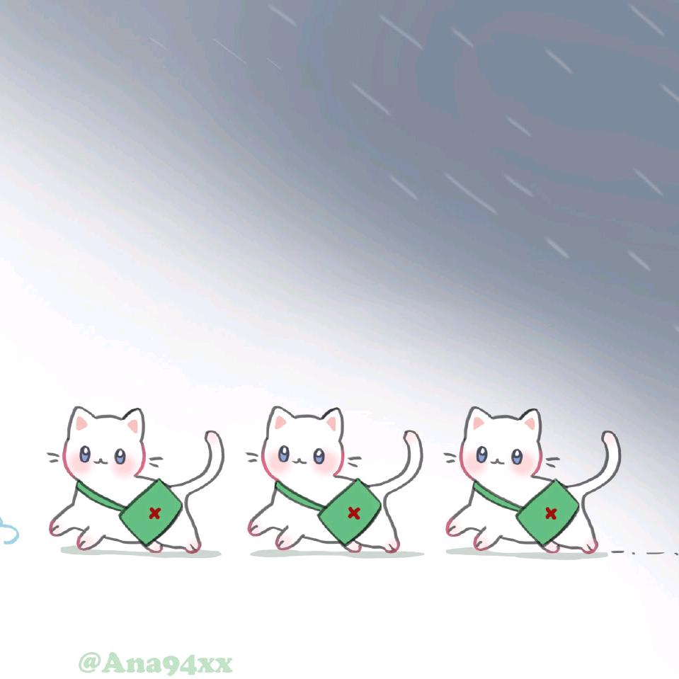 三只猫头喵喵喵