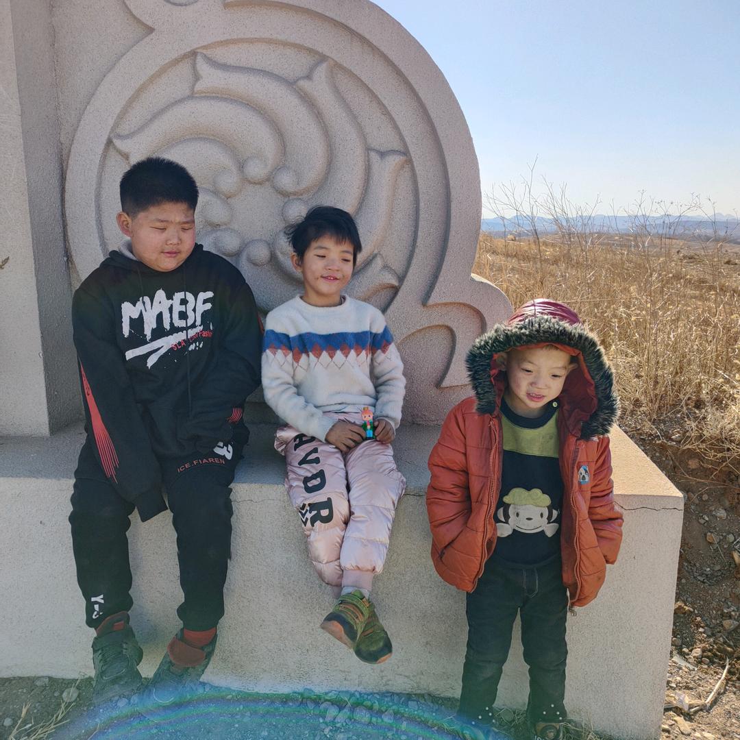 脑血栓爸爸和三个孩子