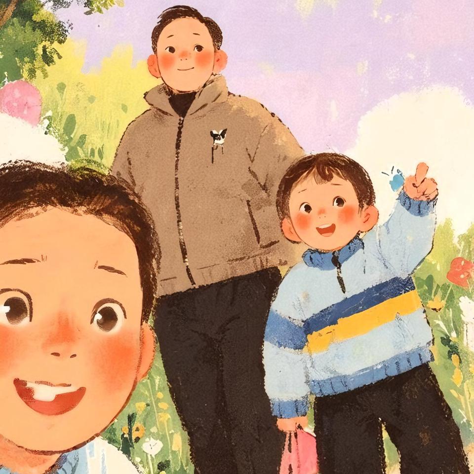 微笑淹没了眼泪的骄傲