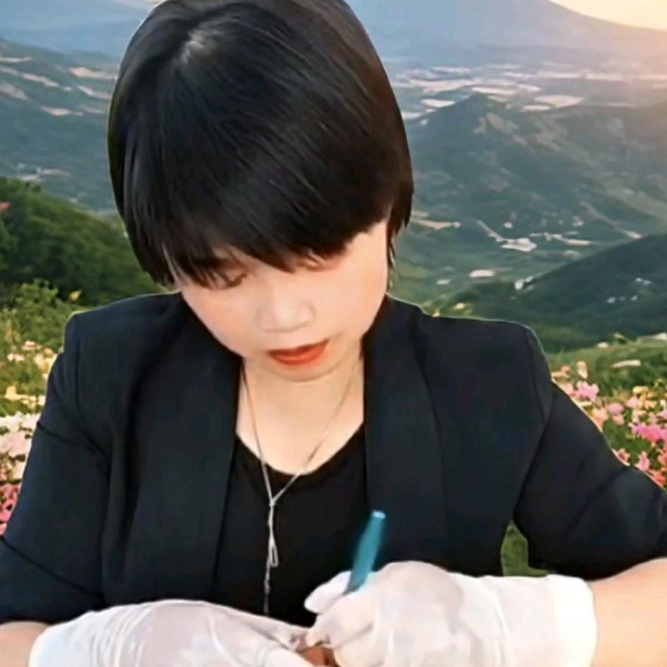官印佳美发纹秀，韦姐。