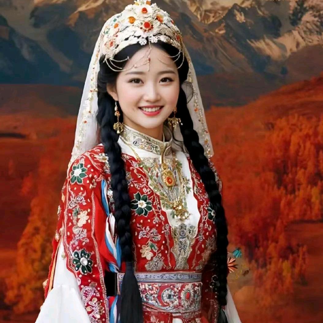 爱笑的方脸女孩