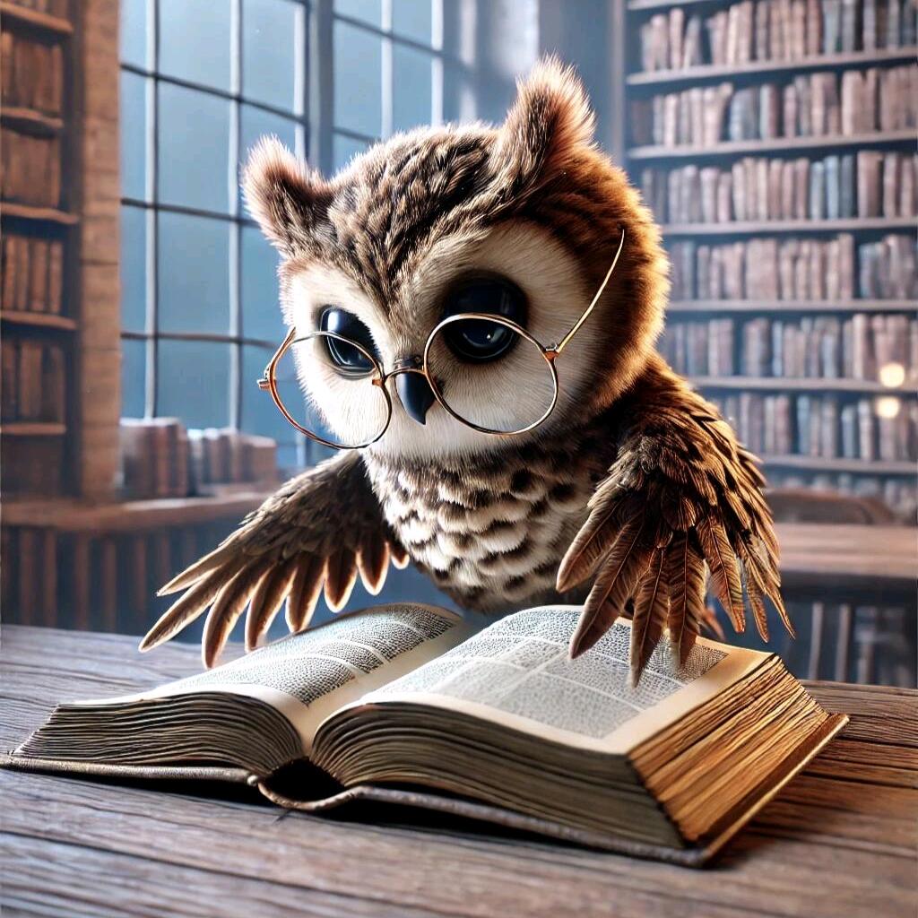 熬夜遇到猫头鹰