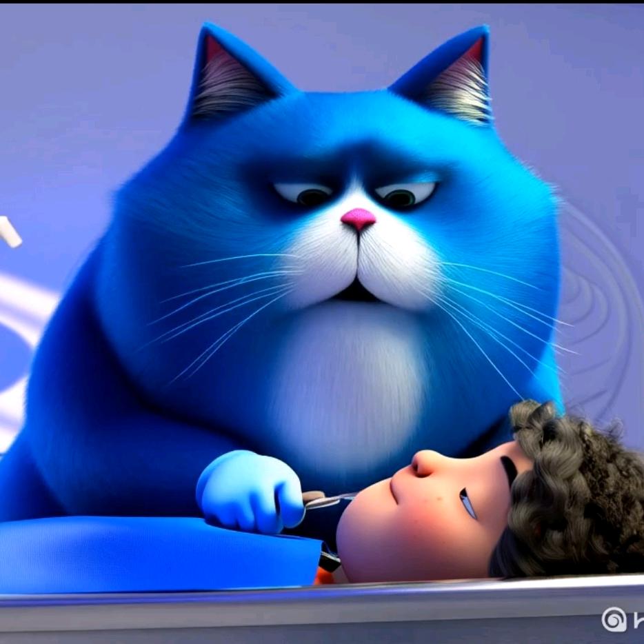 吃甜的猫