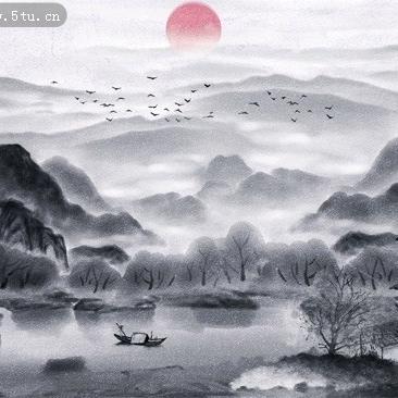 墨染青衫
