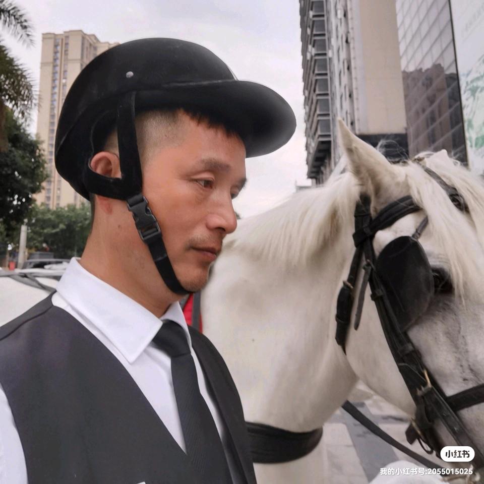 成都双喜民俗花轿，步辇迎亲。