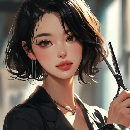 丽颖发型