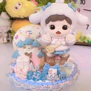 青团吹啵Q潮玩