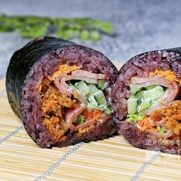 紫米饭团