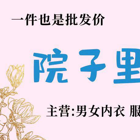 临漳西门口院子里内衣店