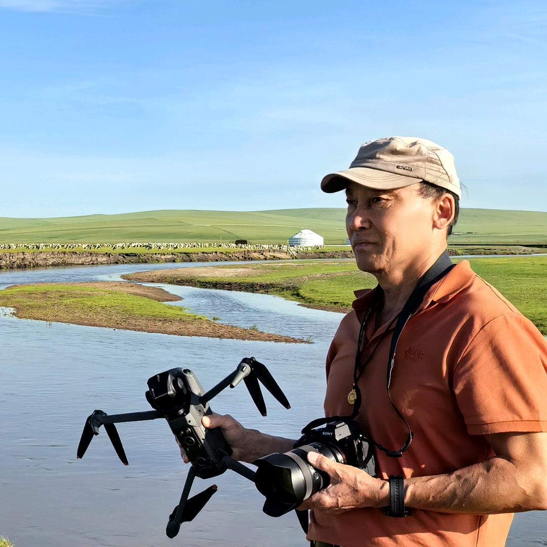 敖教练   航拍  游泳