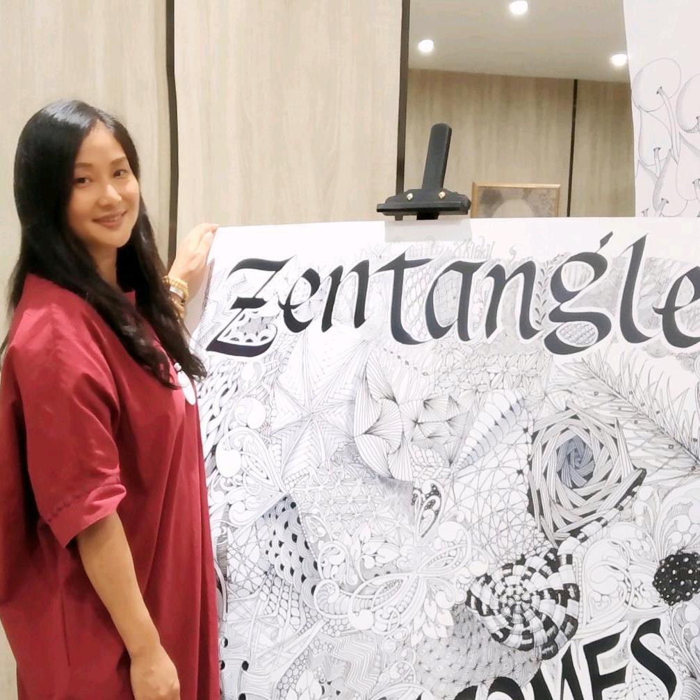 正念禅绕画认证教师琥珀