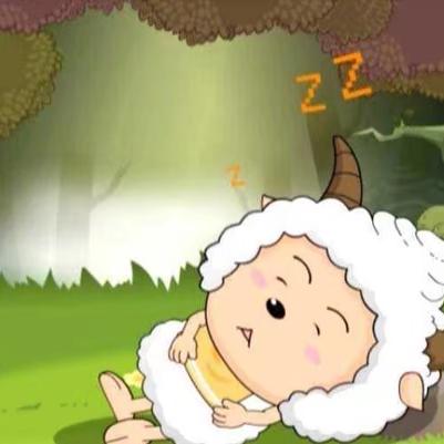 🌈🌈🌈Lazy sheep