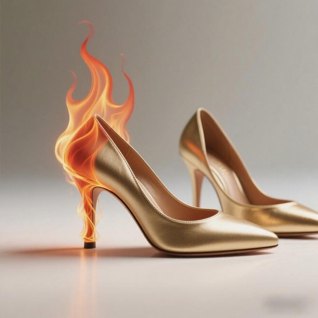 芊焰轻奢高跟女鞋