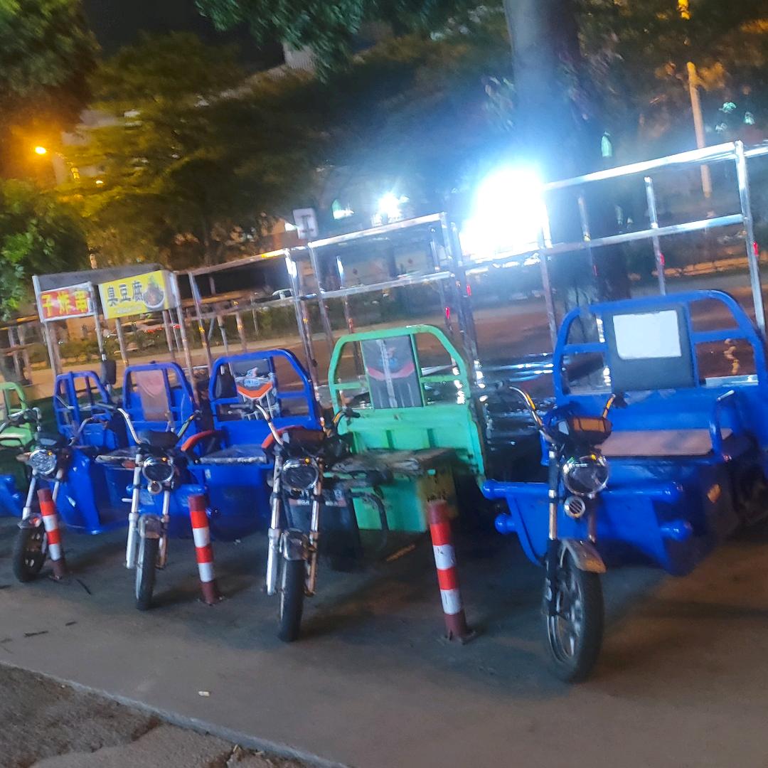 广州强邦车行 二手三轮车餐车